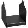 6x6 Post Base 2 Pcs, Inner Size 5.9x5.55 inch / 150x141 mm Post Brackets, Heavy Duty Carbon Steel Decking Posts